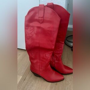 Red Women's Cowboy Boots